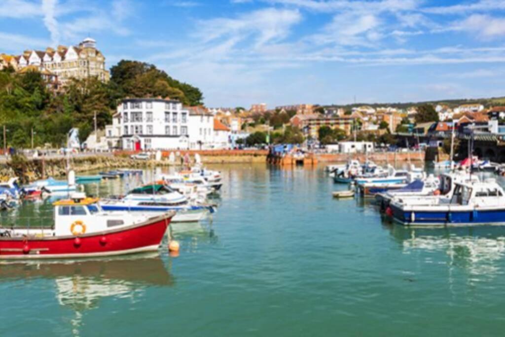 Beautifully Appointed, Period Seaside Apartment Folkestone Kültér fotó